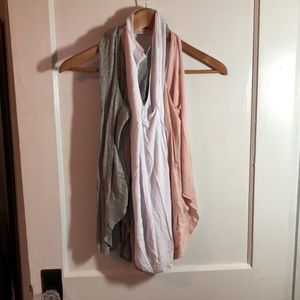 Mosummer Ladies 3-Tank Set (white/pink/gray)